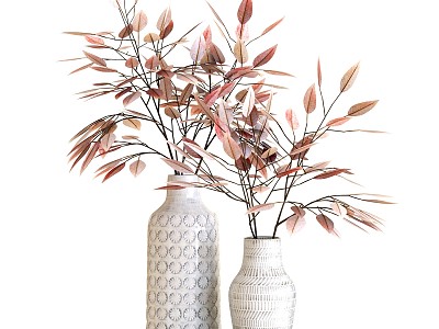 Modern vase ornaments model