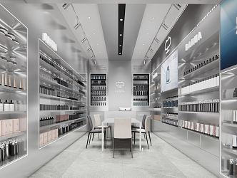 Modern Cosmetics Store 3d model