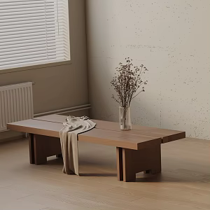 Modern shoe changing stool 3d model