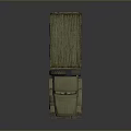 Old Green Military Cargo Truck With Rustic Bed And Six Wheel Design