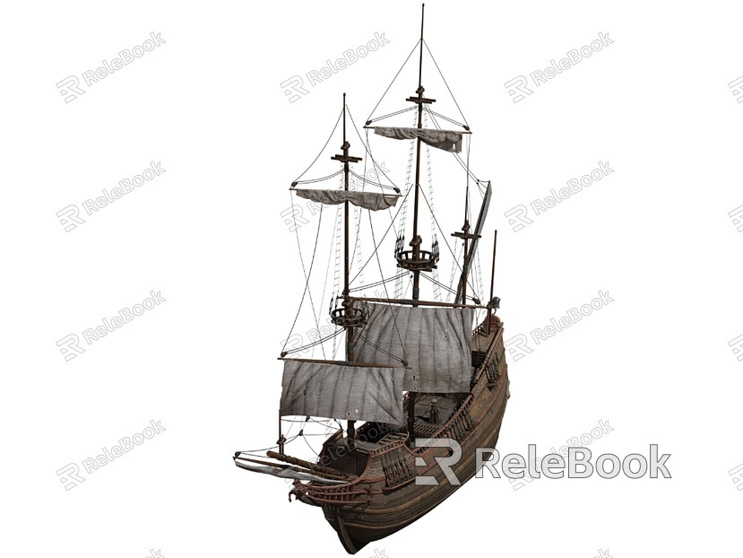 Boat Sailing Boat model