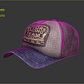 Hat cap baseball cap realistic model cartoon model PBR model 3d model