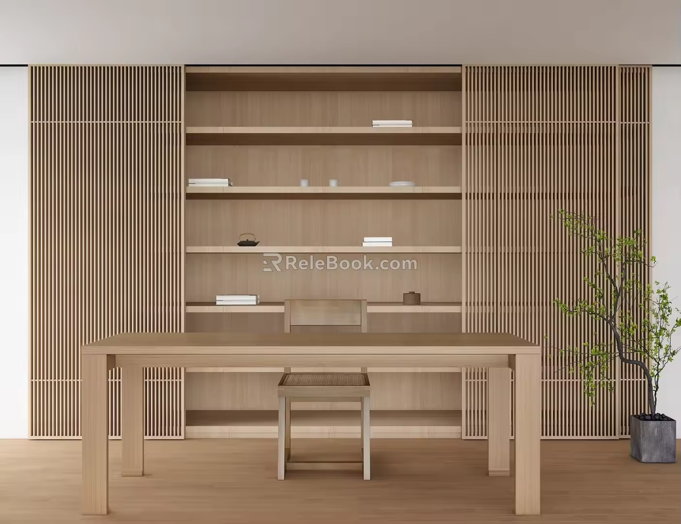 Coffee table square coffee table 3d model