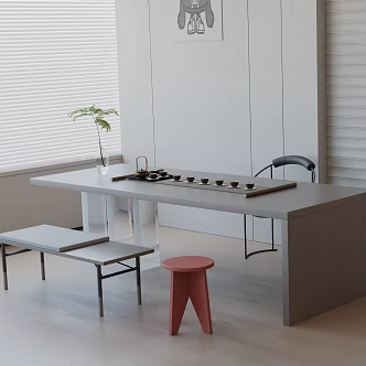 Modern Tea Room 3d model