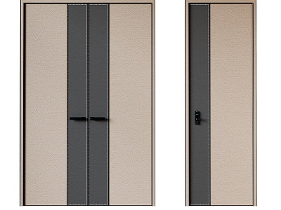 Modern swing door model