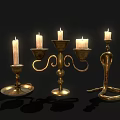 Elegant Gold Candle Holders In Diverse Designs And Decorative Styles