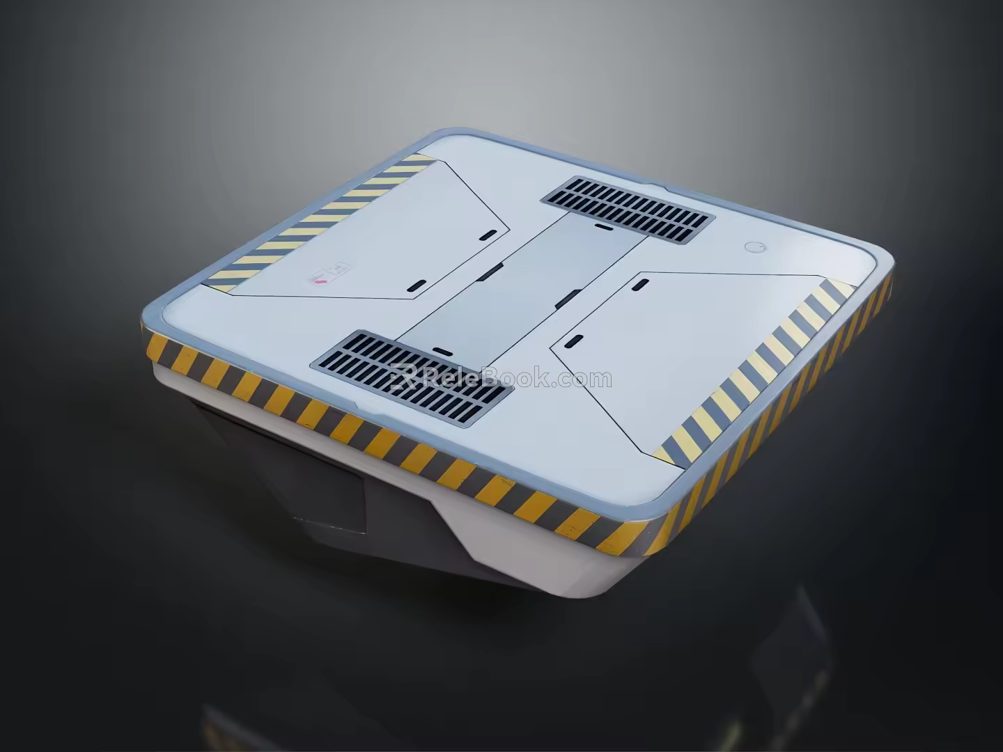 Sci-fi Elevator Sci-fi Elevator Sci-fi Item 3d model