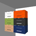 Colorful Stackable Office Depot Storage Boxes With Multiple Colors For Organized Storage