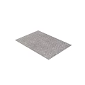 Square Area Rug With Geometric Lattice Pattern In Gray And White Design 3d model
