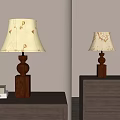 Modern table lamp 3d model