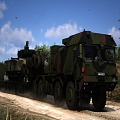 Mammoth-type Bundeswehr Heavy Transport Vehicle HX81SLTMammut 3d model