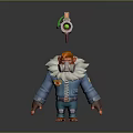 Monkey CG Monkey Cartoon Monkey Anime Monkey Stylized Monkey Fantasy Style Monkey Toy 3d model