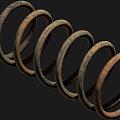 Industrial LOFT parts rusty parts 3d model