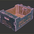 Logistics box express box parcel box carton goods box goods box carton box box box 3d model