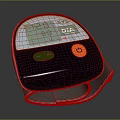 Medical Device Wrist Electronic Blood Pressure Monitor With Digital Display And Button Controls