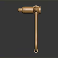 Elegant Golden Faucet Design For Modern Household Bathroom And Kitchen