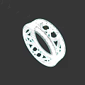 Gold Ring With Filigree Design And Braided Pattern For Jewelry Collection