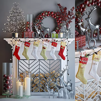 Fireplace 3d model Fireplace 3d model