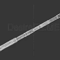 Red and Black Futuristic Sniper Rifle With Tactical Design And Detailed Texture