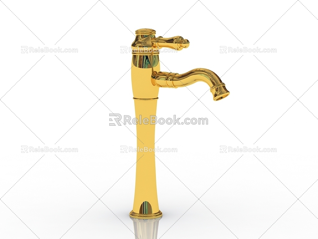 Modern faucet 3d model