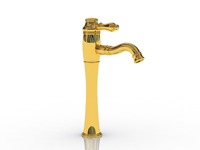 Modern faucet 3d model