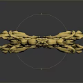 Scepter Ancient Scepter Cane Ancient Scepter Magic Scepter Metal Scepter Classical Scepter Magic Scepter 3d model