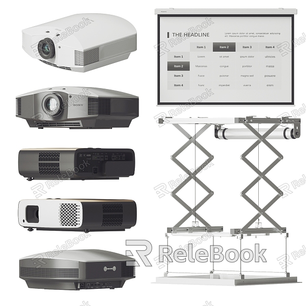 Projector Projection Cloth model