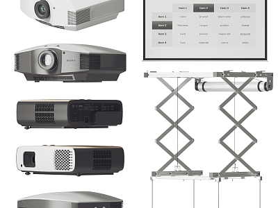 Projector Projection Cloth model