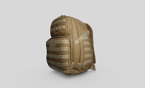 Weapon Backpack 3d model