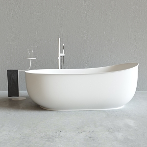 inbani minimalist bathtub 3d model