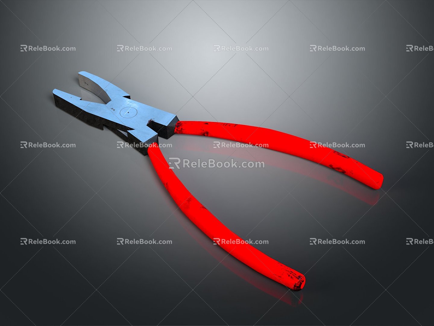 Pipe pliers vise vise bench vise wrench wrench tool hardware tool processing tool furniture model