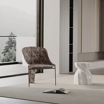 Modern Dining Chair 3d model