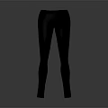 Black Skinny Leggings for Women with Stretch Fabric Comfortable Casual Wear