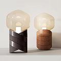 Modern Table Lamp Cream Table Lamp Glass Table Lamp Bedroom Table Lamp Soft-fitting Table Lamp Decorative Table Lamp 3d model