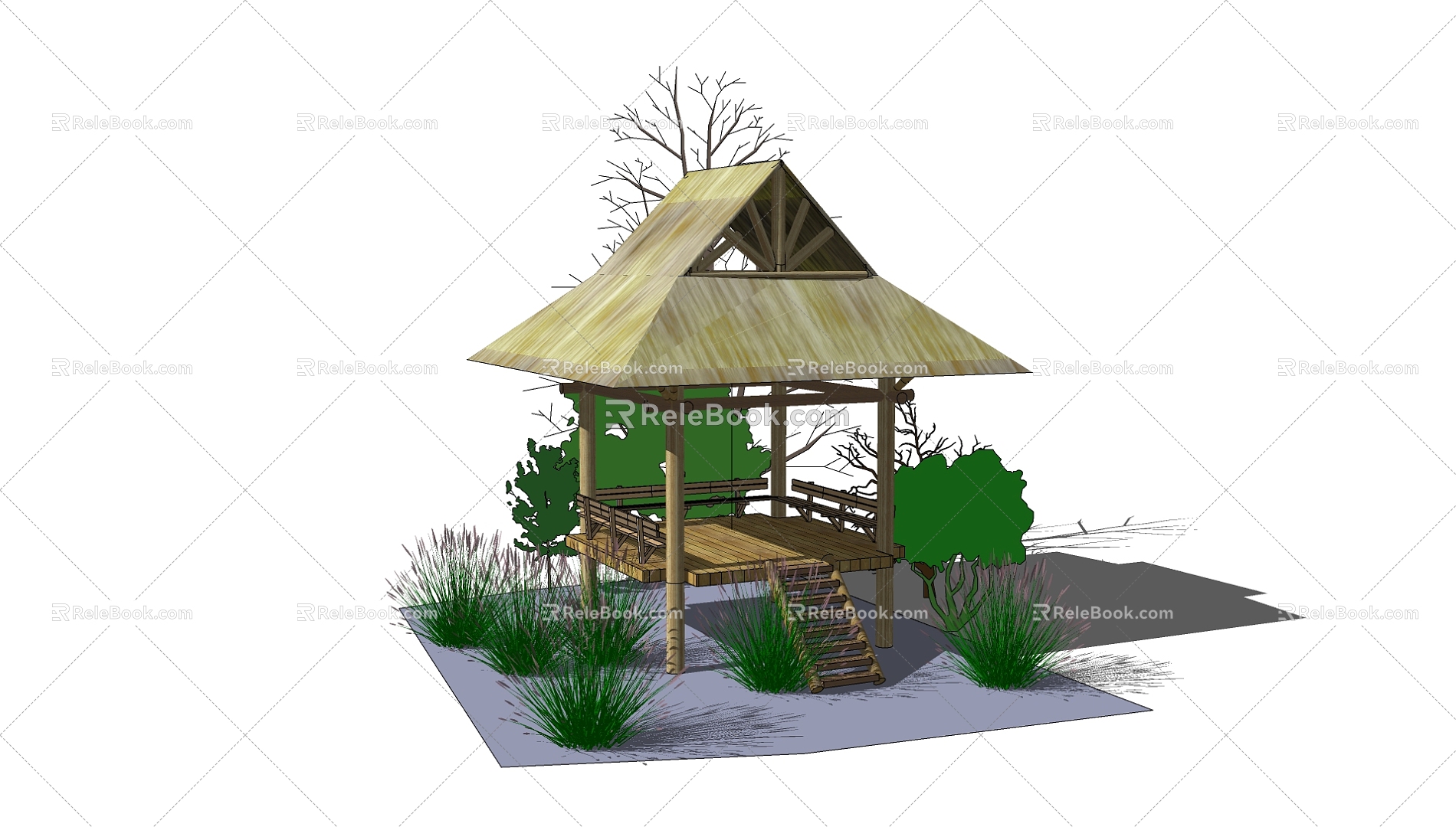 Pavilion 3d model