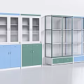 Other Storage Cabinets In Blue Green White With Glass Doors And Drawers
