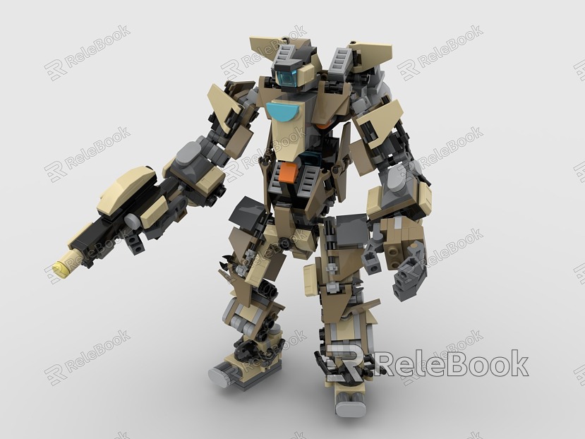 LEGO Toy Gundam Robot Mecha Warrior model