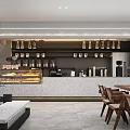 Simple Cafe 3d model