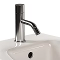 Modern White Wall Mounted Toilet With Sink And Control Buttons Interior Design