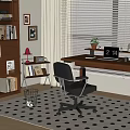 Modern Middle Ancient Desk Lifting Desk Finished Desk Large Board Table Lifting Desk Lifting Workbench 3d model