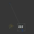 Transparent 3D Icons On Blue Base Display Platforms With Bubbles And Connecting Lines