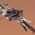 Modern Fighter Star Wars Fighter Fighter Star Wars Fighter 3d model