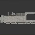 Industrial Mechanical Frame Structure With Multiple Pillars And Base Components
