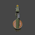 Weapon Sci-Fi Machine Gun 3d model