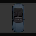 Blue Mercedes AMG Convertible Sports Car With Sleek Design And Modern Style