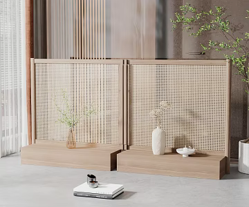 Silent screen partition screen 3d model