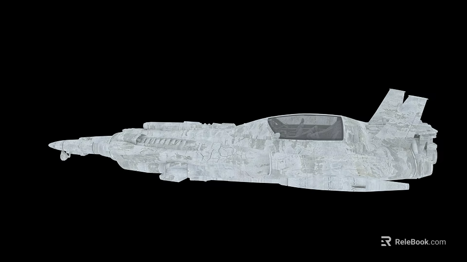 Military Fighter Jet 3D Render With Detailed Texture And Cockpit Design 3d model 