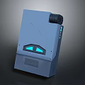 Modern CD player AV player AV player 3d model