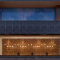 Modern Building Store Appearance 3d model