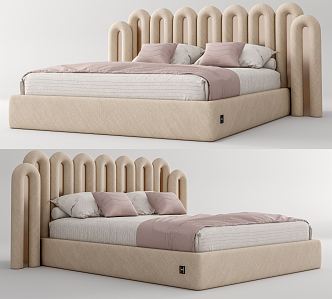 Modern Children's Bed 3d model